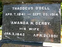 ODell, Thaddeus and Amanda N. (Derby)